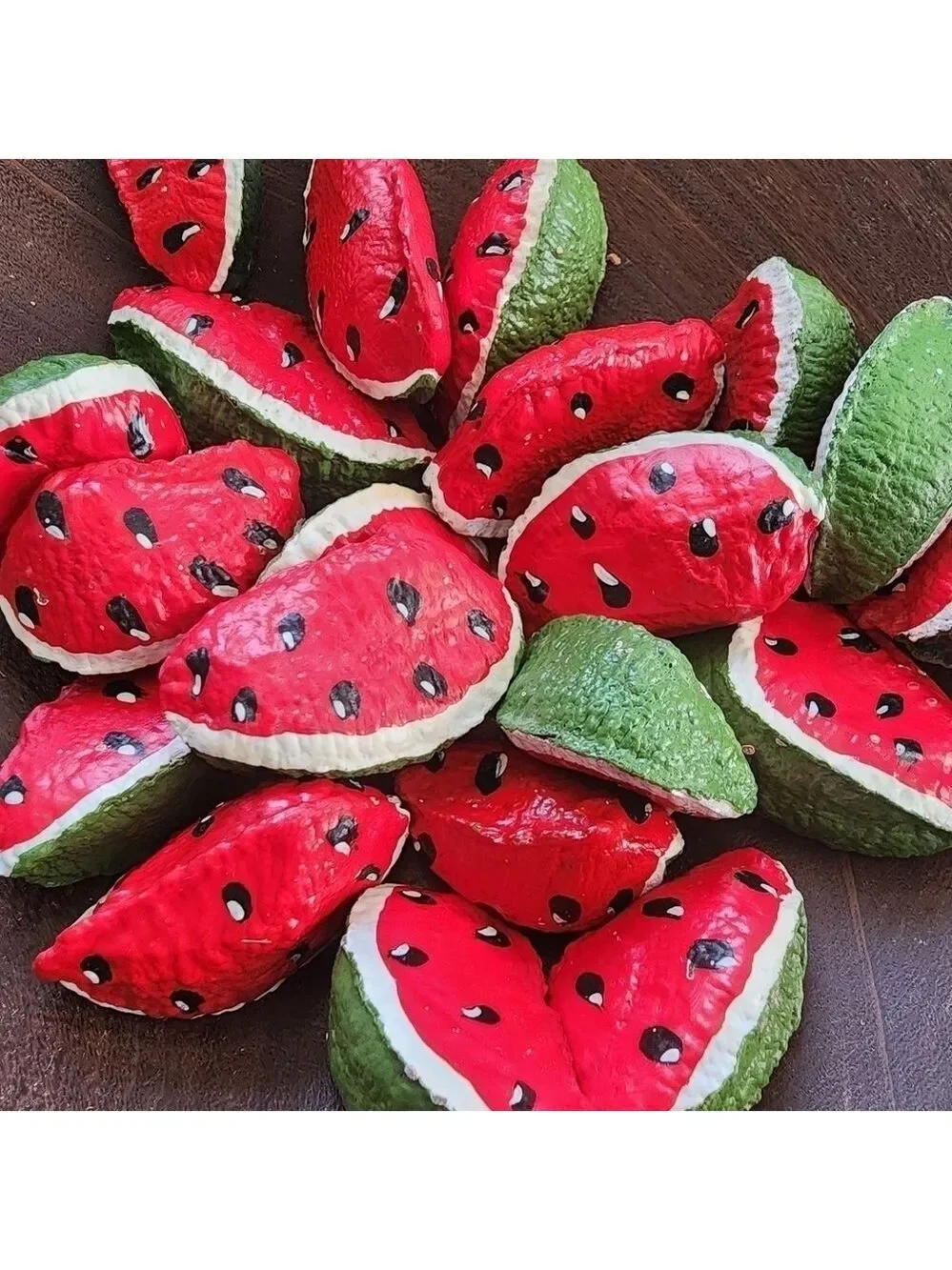 Hand Crafted handpainted watermelon